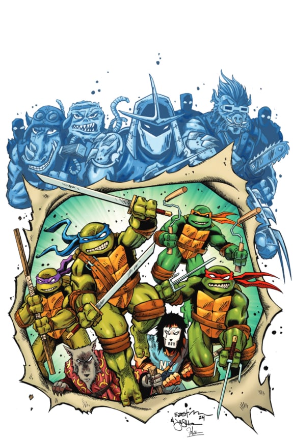 TMNT #6 Virgin Cover