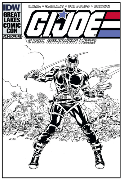 G.I. Joe #224 B/W Variant